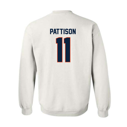 Auburn - NCAA Women's Soccer : Eva Pattison - Sports Shersey Crewneck Sweatshirt-1