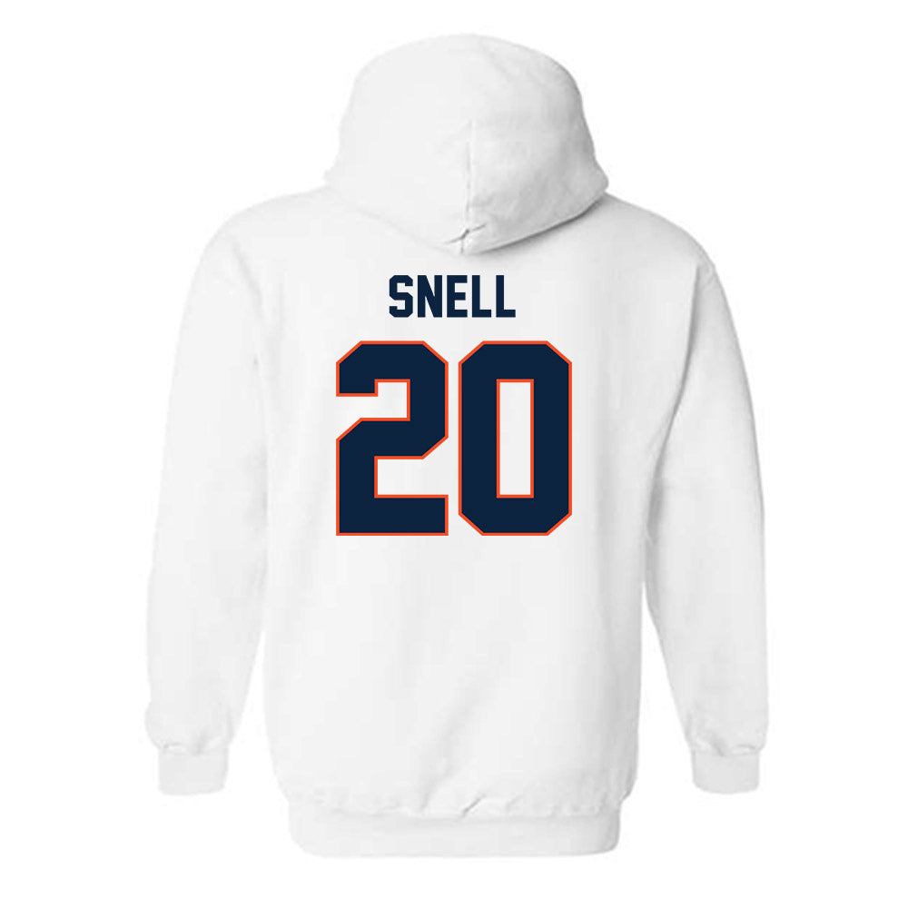 Auburn - NCAA Women's Soccer : Kylie Snell - Sports Shersey Hooded Sweatshirt-1