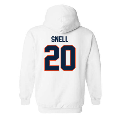 Auburn - NCAA Women's Soccer : Kylie Snell - Sports Shersey Hooded Sweatshirt-1