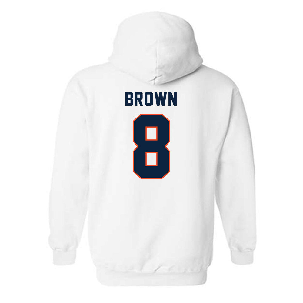 Auburn - NCAA Women's Soccer : Gracie Brown - Sports Shersey Hooded Sweatshirt-1