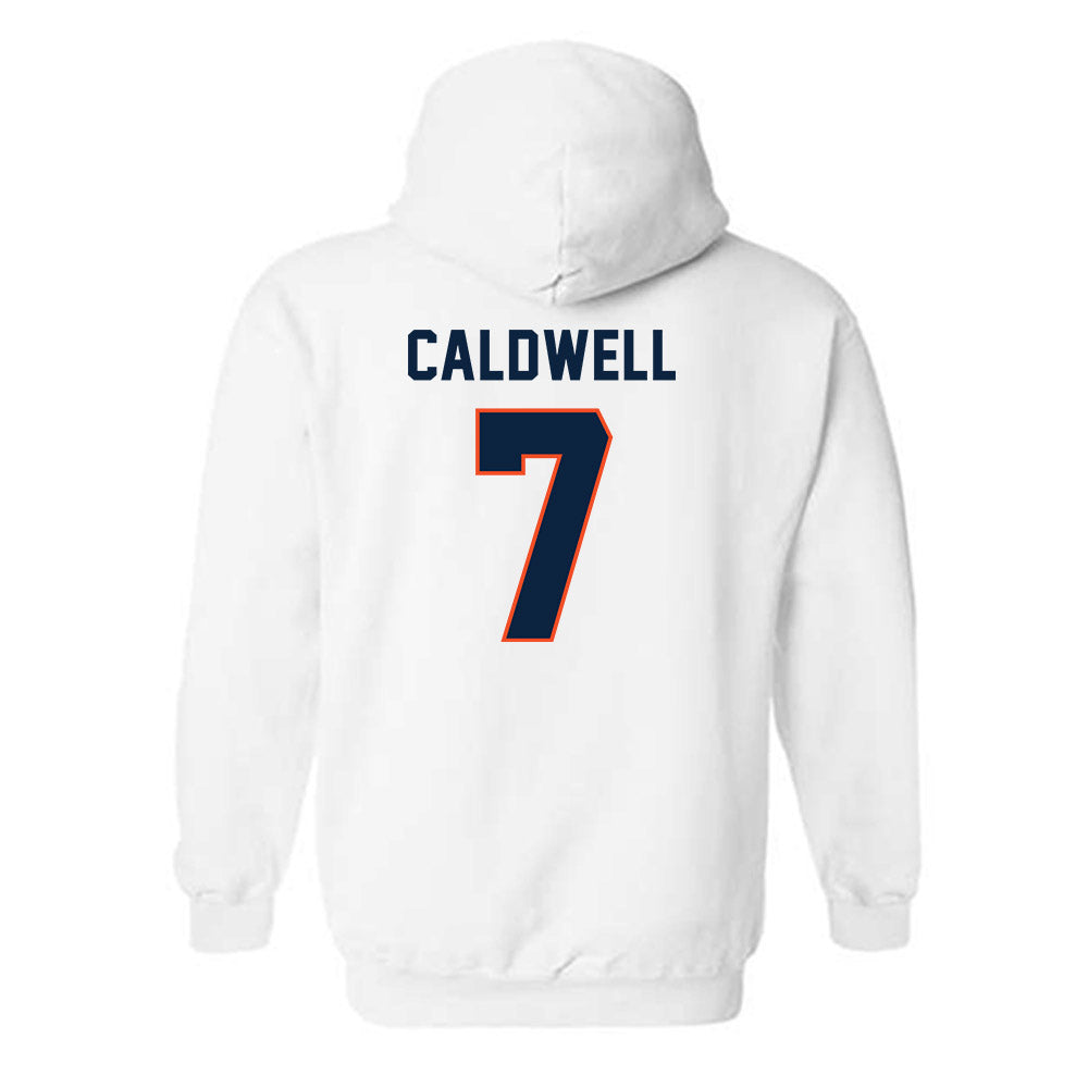 Auburn - NCAA Women's Soccer : Ava Caldwell - Sports Shersey Hooded Sweatshirt-1