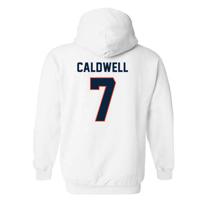 Auburn - NCAA Women's Soccer : Ava Caldwell - Sports Shersey Hooded Sweatshirt-1