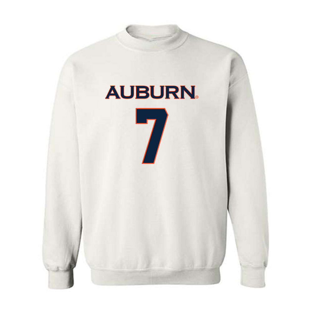 Auburn - NCAA Women's Soccer : Ava Caldwell - Sports Shersey Crewneck Sweatshirt-0