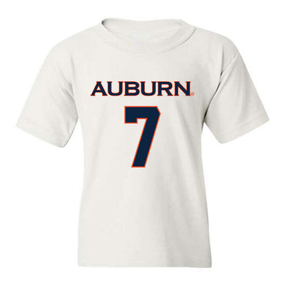 Auburn - NCAA Women's Soccer : Ava Caldwell - Sports Shersey Youth T-Shirt-0