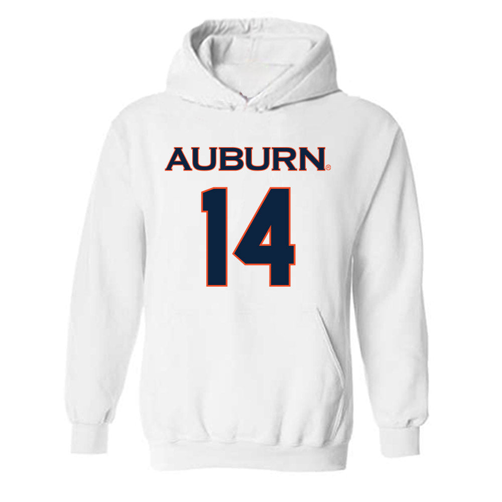 Auburn - NCAA Women's Soccer : Clara Casajuana - Sports Shersey Hooded Sweatshirt-0