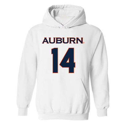 Auburn - NCAA Women's Soccer : Clara Casajuana - Sports Shersey Hooded Sweatshirt-0