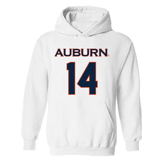 Auburn - NCAA Women's Soccer : Clara Casajuana - Sports Shersey Hooded Sweatshirt-0