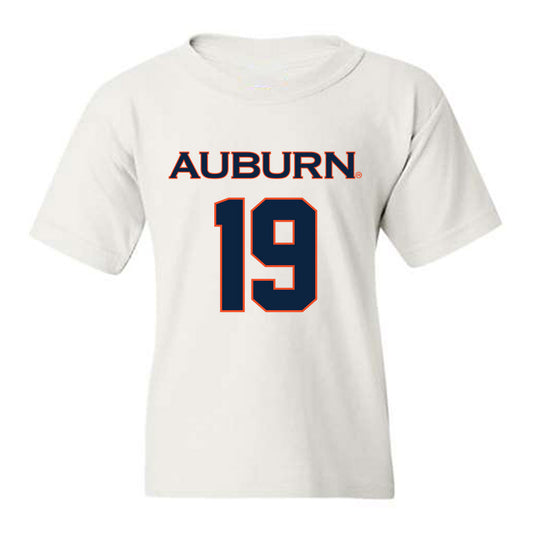 Auburn - NCAA Women's Soccer : Kennedy Husbands - Sports Shersey Youth T-Shirt-0