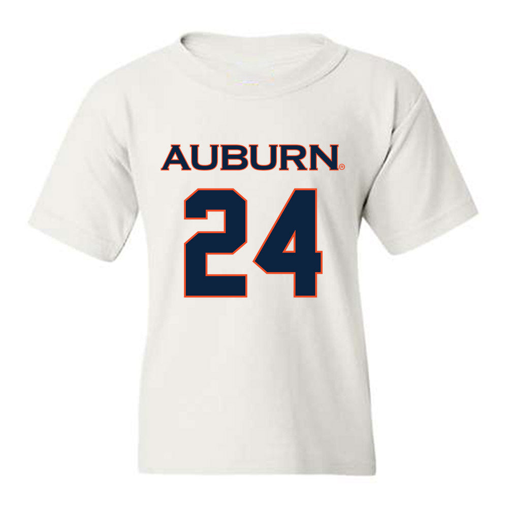 Auburn - NCAA Women's Soccer : Aurora Gaines - Sports Shersey Youth T-Shirt-0
