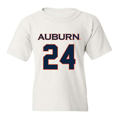 Auburn - NCAA Women's Soccer : Aurora Gaines - Sports Shersey Youth T-Shirt-0