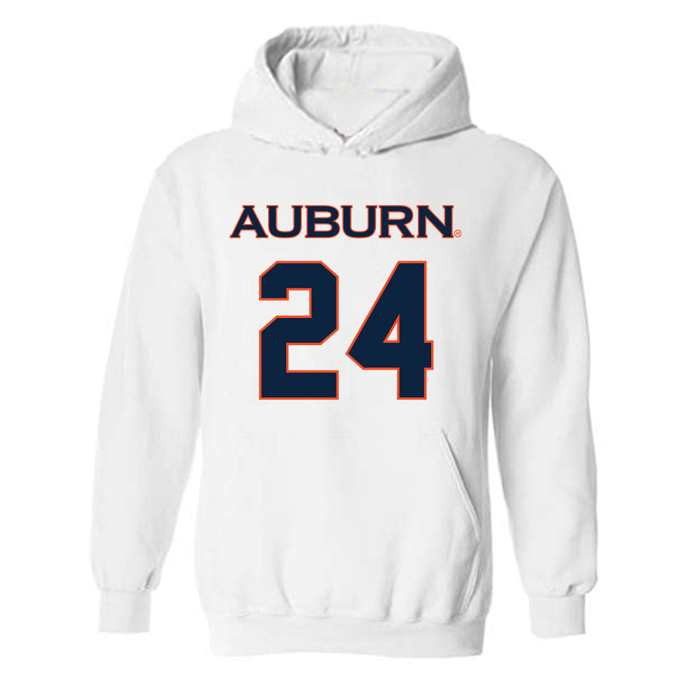Auburn - NCAA Women's Soccer : Aurora Gaines - Sports Shersey Hooded Sweatshirt-0