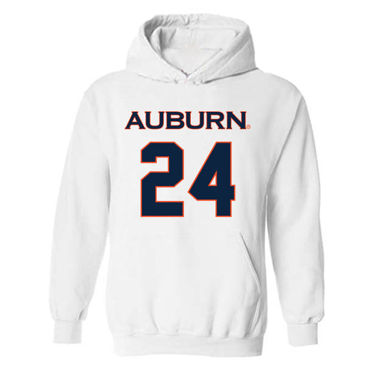Auburn - NCAA Women's Soccer : Aurora Gaines - Sports Shersey Hooded Sweatshirt-0