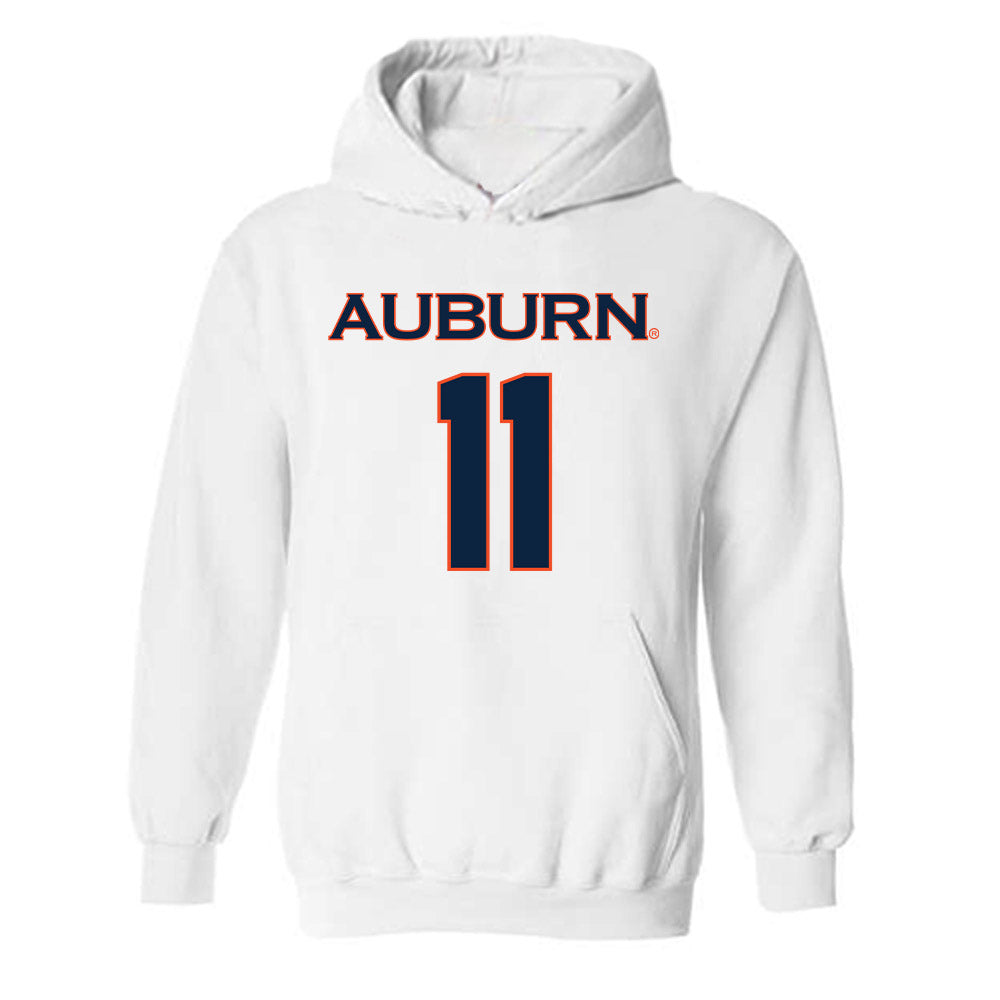 Auburn - NCAA Women's Soccer : Eva Pattison - Sports Shersey Hooded Sweatshirt-0
