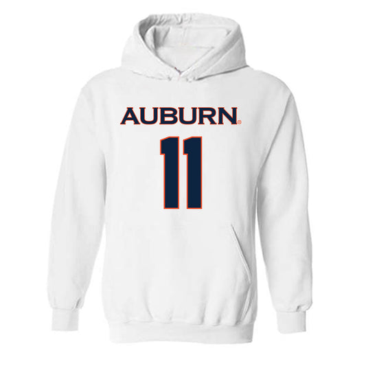 Auburn - NCAA Women's Soccer : Eva Pattison - Sports Shersey Hooded Sweatshirt-0