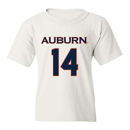 Auburn - NCAA Women's Soccer : Clara Casajuana - Sports Shersey Youth T-Shirt-0