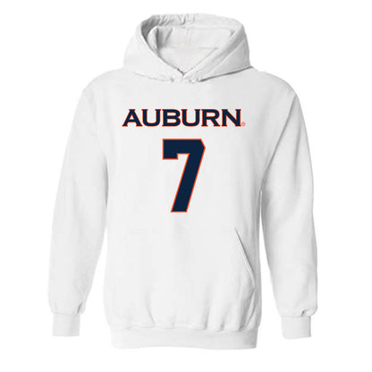 Auburn - NCAA Women's Soccer : Ava Caldwell - Sports Shersey Hooded Sweatshirt-0