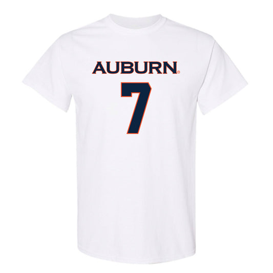Auburn - NCAA Women's Soccer : Ava Caldwell - Sports Shersey T-Shirt-0