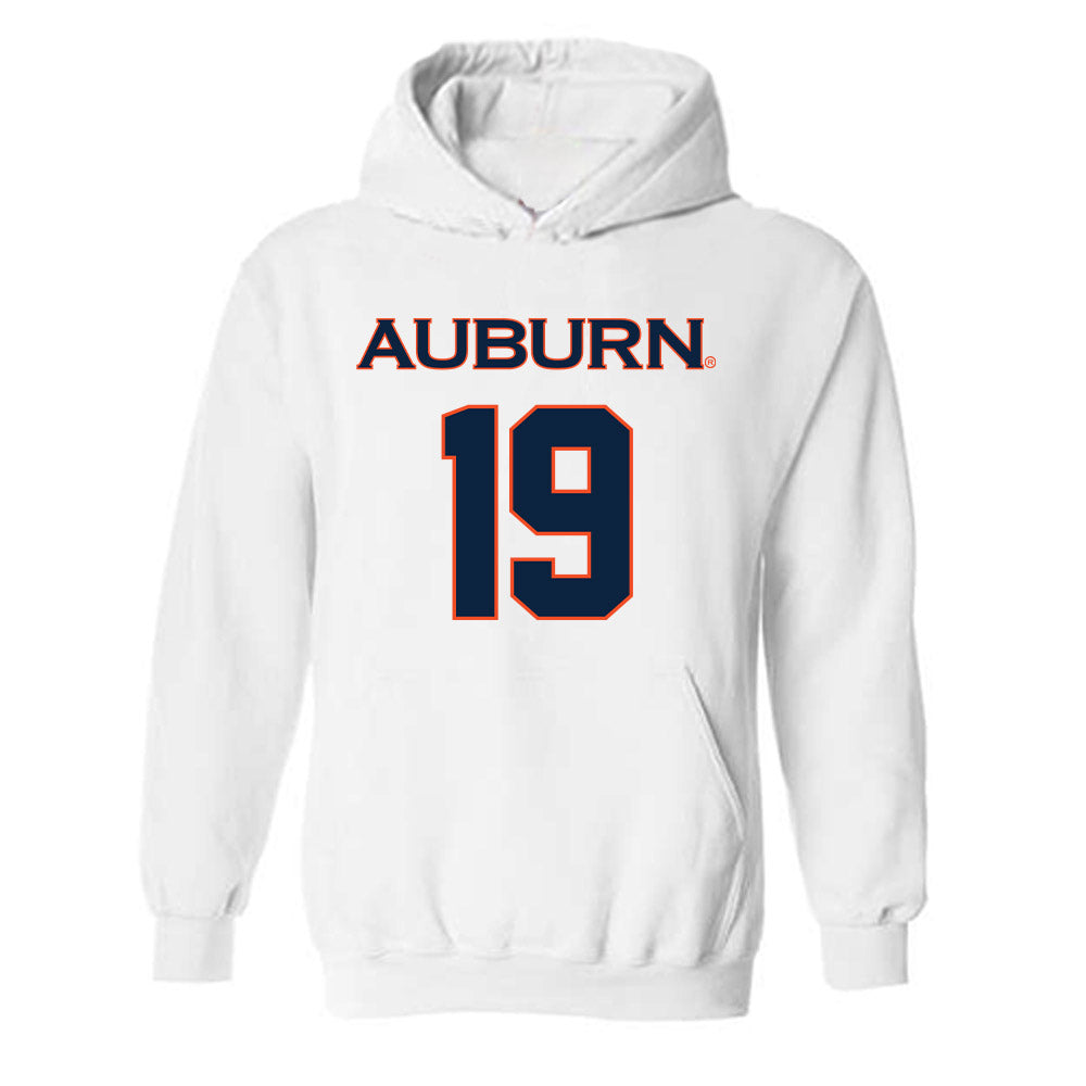 Auburn - NCAA Women's Soccer : Kennedy Husbands - Sports Shersey Hooded Sweatshirt-0
