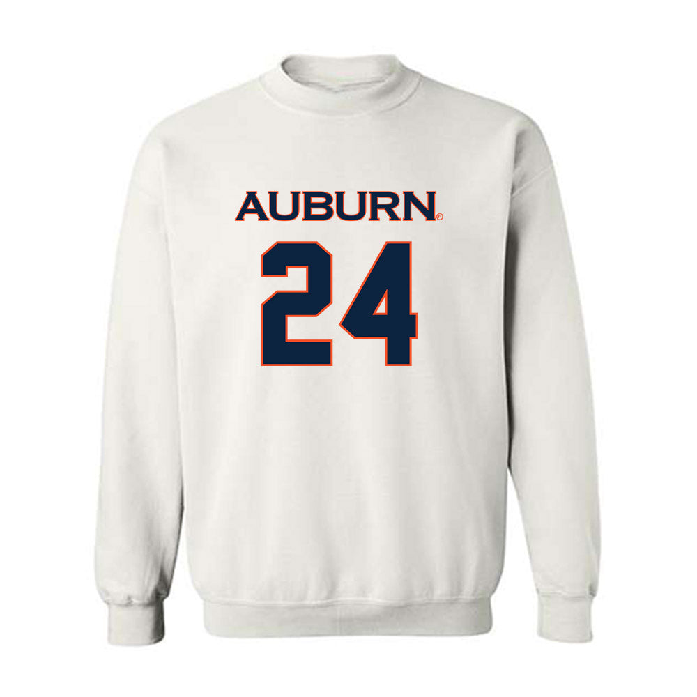 Auburn - NCAA Women's Soccer : Aurora Gaines - Sports Shersey Crewneck Sweatshirt-0
