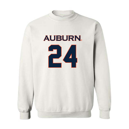 Auburn - NCAA Women's Soccer : Aurora Gaines - Sports Shersey Crewneck Sweatshirt-0