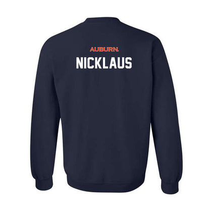 Auburn - NCAA Equestrian : Frankie Nicklaus - Classic Shersey Crewneck Sweatshirt-1