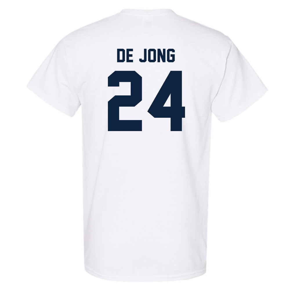Auburn - NCAA Baseball : Justice de Jong - Classic Shersey T-Shirt-1