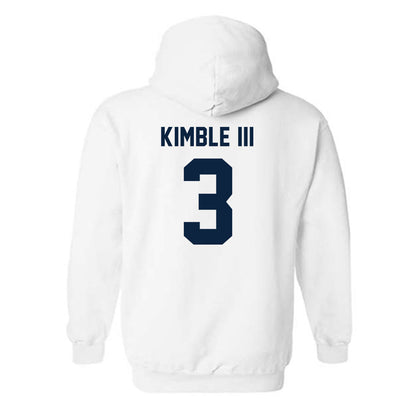Auburn - NCAA Men's Basketball : George Kimble III - Classic Shersey Hooded Sweatshirt-1