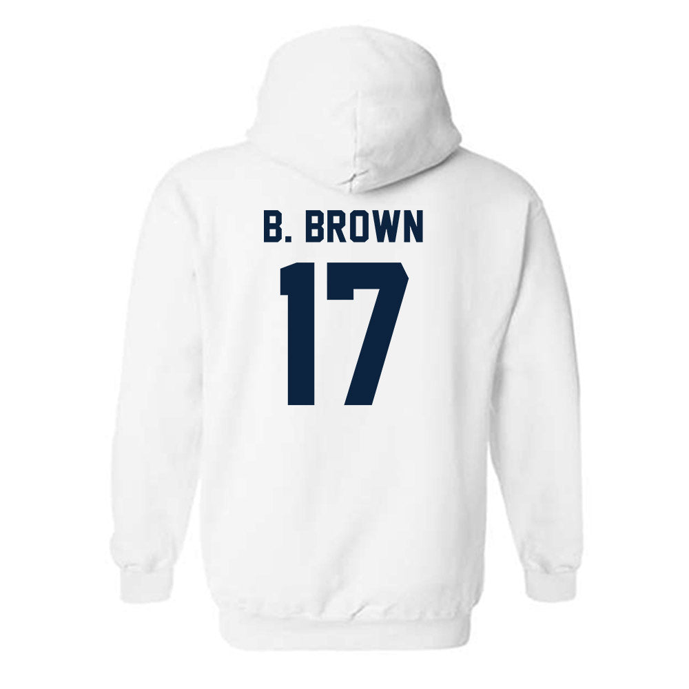 Auburn - NCAA Football : Byrum Brown - Classic Shersey Hooded Sweatshirt-1