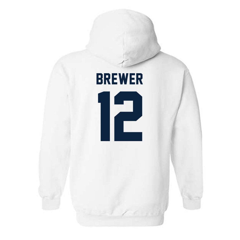 Auburn - NCAA Baseball : Garrett Brewer - Classic Shersey Hooded Sweatshirt-1