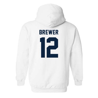 Auburn - NCAA Baseball : Garrett Brewer - Classic Shersey Hooded Sweatshirt-1