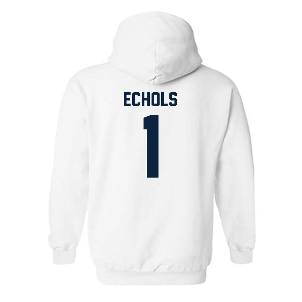 Auburn - NCAA Football : Jonathan Echols - Classic Shersey Hooded Sweatshirt-1