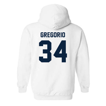Auburn - NCAA Baseball : Logan Gregorio - Classic Shersey Hooded Sweatshirt-1