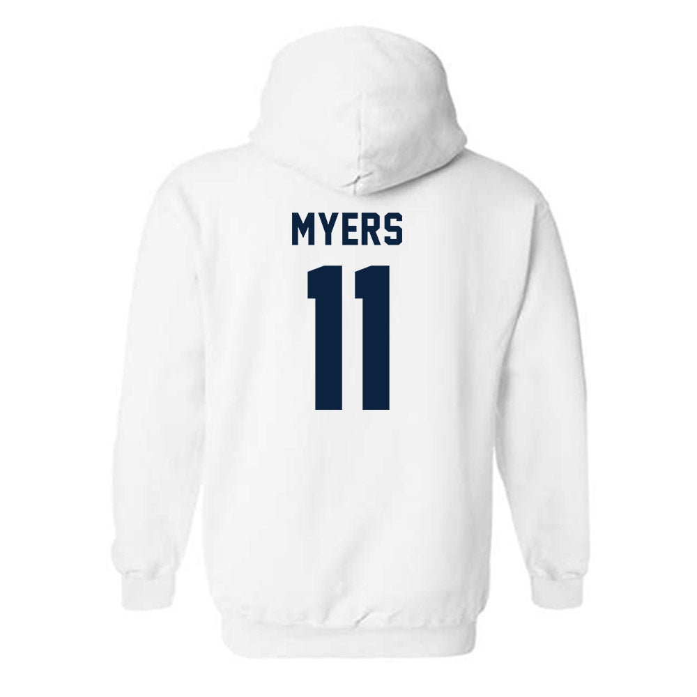 Auburn - NCAA Football : Will Myers - Classic Shersey Hooded Sweatshirt-1