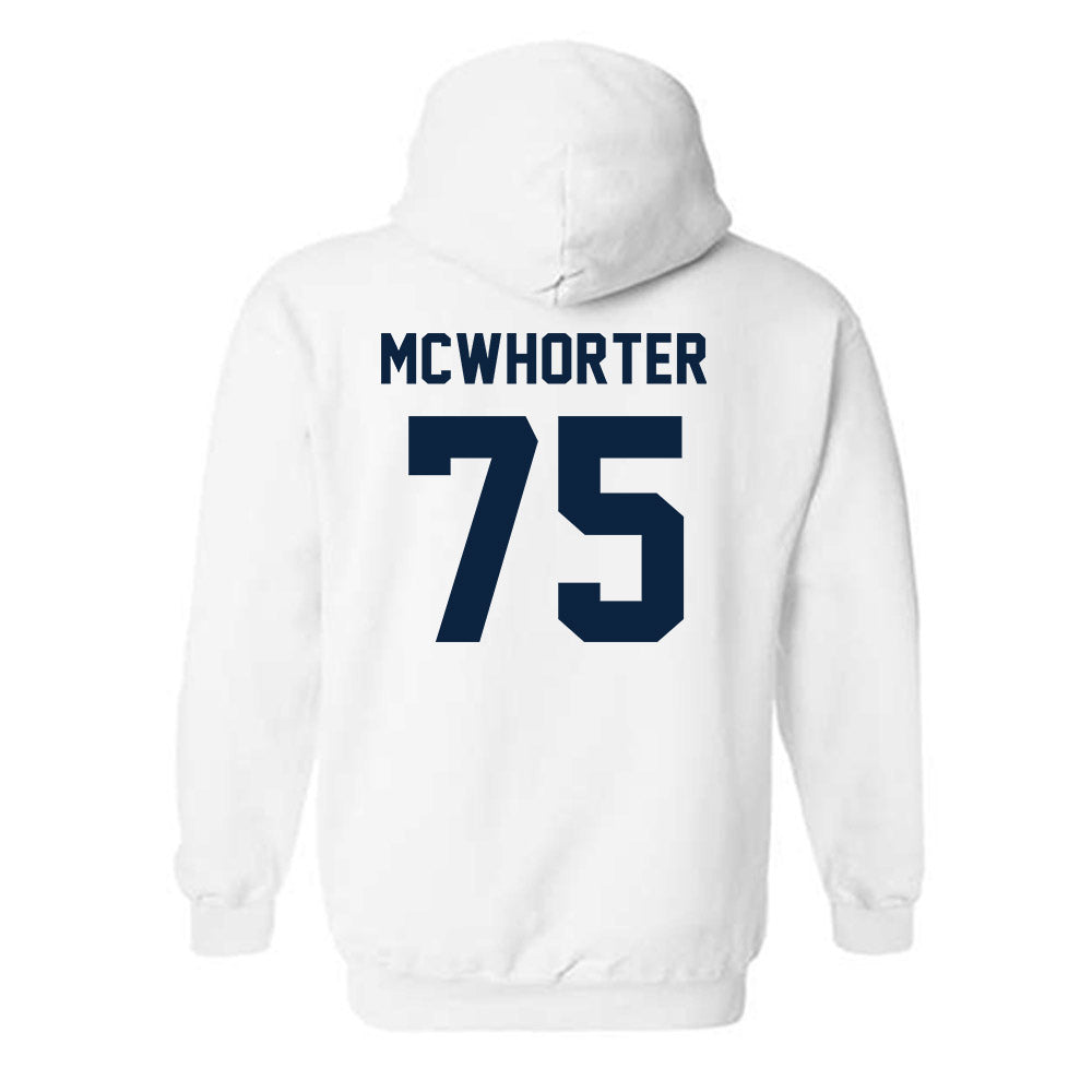 Auburn - NCAA Football : Bear McWhorter - Classic Shersey Hooded Sweatshirt-1