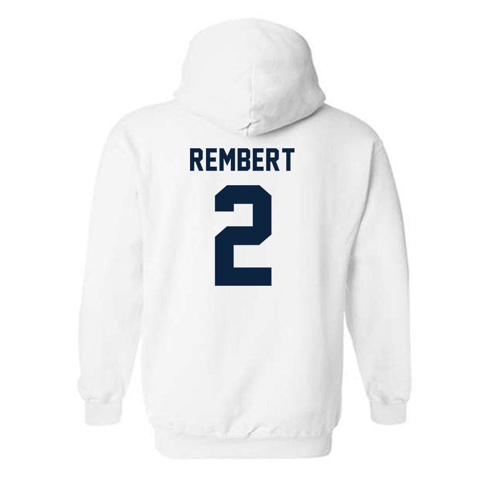 Auburn - NCAA Baseball : Chris Rembert - Classic Shersey Hooded Sweatshirt-1