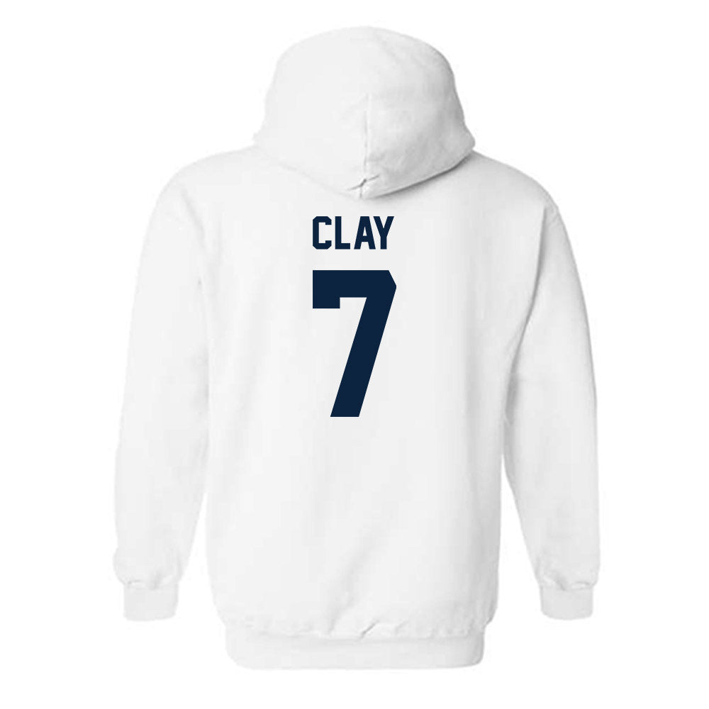 Auburn - NCAA Baseball : Todd Clay - Classic Shersey Hooded Sweatshirt-1