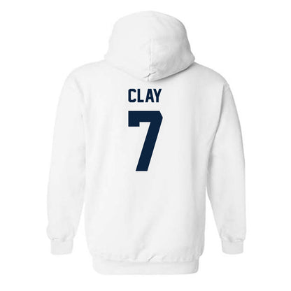 Auburn - NCAA Baseball : Todd Clay - Classic Shersey Hooded Sweatshirt-1