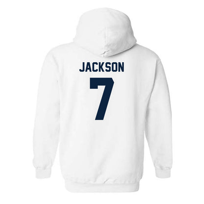 Auburn - NCAA Women's Basketball : A'riel Jackson - Classic Shersey Hooded Sweatshirt-1