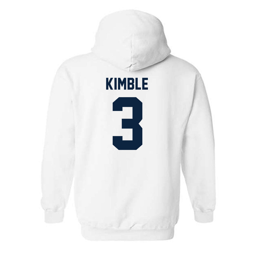 Auburn - NCAA Men's Basketball : George Kimble - Classic Shersey Hooded Sweatshirt-1