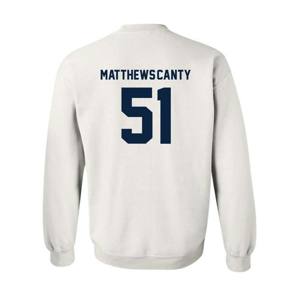 Auburn - NCAA Football : Michael Matthews-Canty - Classic Shersey Crewneck Sweatshirt-1