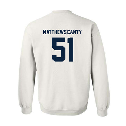 Auburn - NCAA Football : Michael Matthews-Canty - Classic Shersey Crewneck Sweatshirt-1