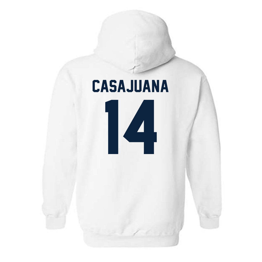 Auburn - NCAA Women's Soccer : Clara Casajuana - Classic Shersey Hooded Sweatshirt-1
