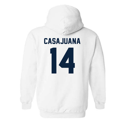 Auburn - NCAA Women's Soccer : Clara Casajuana - Classic Shersey Hooded Sweatshirt-1
