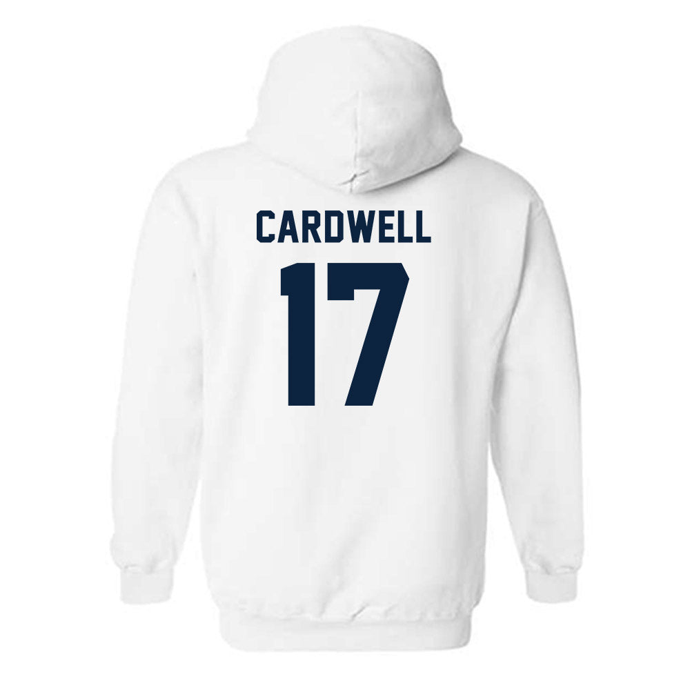 Auburn - NCAA Men's Basketball : Drake Cardwell - Classic Shersey Hooded Sweatshirt-1