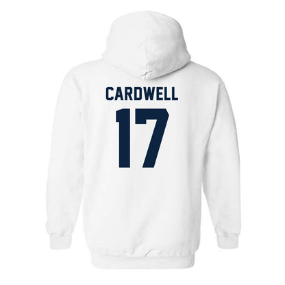Auburn - NCAA Men's Basketball : Drake Cardwell - Classic Shersey Hooded Sweatshirt-1