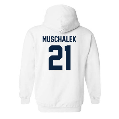 Auburn - NCAA Men's Basketball : Blake Muschalek - Classic Shersey Hooded Sweatshirt-1
