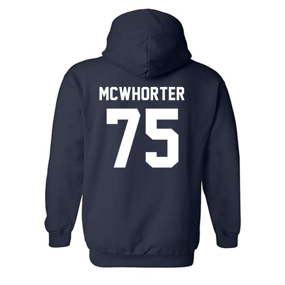 Auburn - NCAA Football : Bear McWhorter - Generic Shersey Hooded Sweatshirt-1