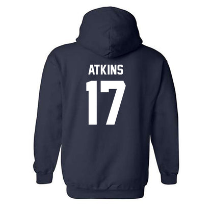 Auburn - NCAA Football : Xavier Atkins - Generic Shersey Hooded Sweatshirt-1