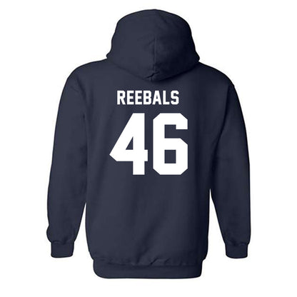 Auburn - NCAA Football : Grey Reebals - Generic Shersey Hooded Sweatshirt-1