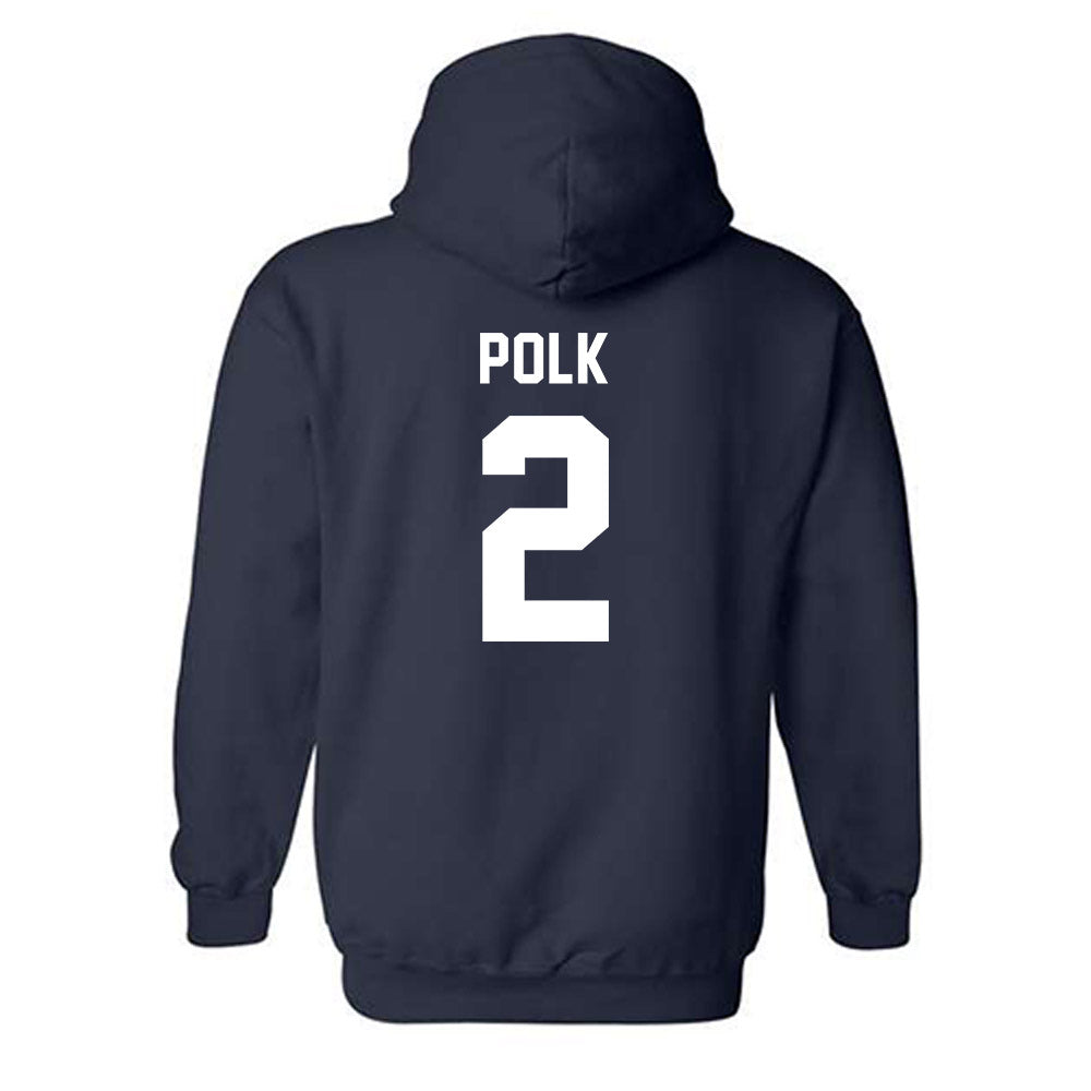 Auburn - NCAA Women's Soccer : Torrey Polk - Generic Shersey Hooded Sweatshirt-1
